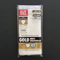 限定1枚　BVD　カラースタンダードブリーフ　ホワイト　サイズM　白ブリ　レトロのサムネイル