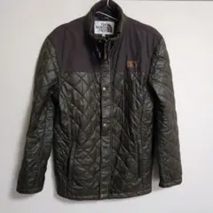 ノースフェイス　ライトダウン　ミリタリージャケット　キルティング