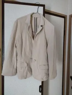 UNIQLO ベージュ テーラードジャケット Lサイズ