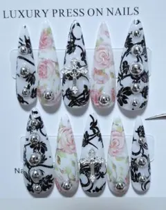 レース×花柄×クロス 韓国 シズニルック y2k ウィッシュコア グランジ