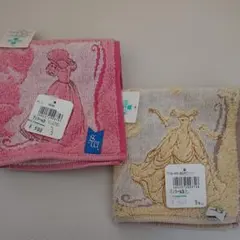 【未使用】ハンドタオル２枚セット(プリンセス)