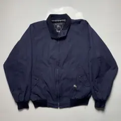 Burberry short Harrington jacket navy Lのサムネイル