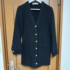 ジャーナルスタンダード レサージュ ジレ ロングベスト 金ボタン