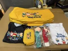 クレヨンしんちゃん コラボ VICTOR 未使用品と使用品のセット 2026年最新】victor バドミントン クレヨンしんちゃんの人気アイテム