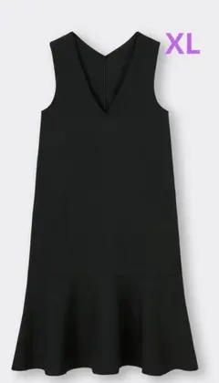GU マーメイドジャンパードレス XL ブラック