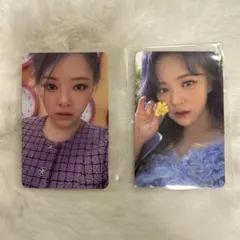 twice between1&2 ジョンヨン　トレカ2点セット