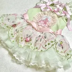 ♡新品♡フラワーチュールドレスワンピ♡