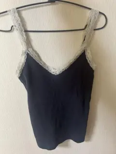 brandy melville ネイビー　キャミソールタンクトップ