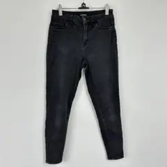 d.jeans ブラック　サイズ4　S〜M相当 スキニーデニム