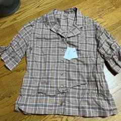 ☆INGNI イング　チェックブラウス