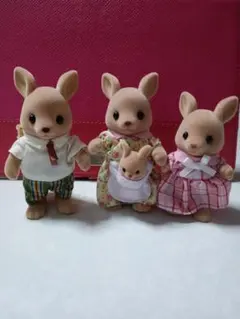 シルバニアファミリーカンガルーの親子