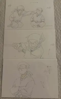 忍たま 原画ポストカード タソガレ