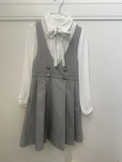 ReppiAmario 卒服　ジャンバースカート＋ブラウス