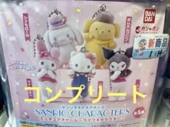 サンリオ　ミニチュアチャーム　ライブキャラクター　5種