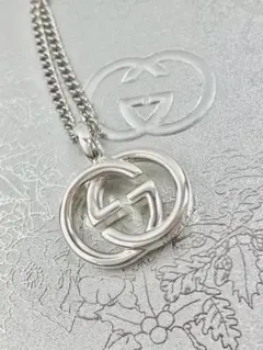 超美品】GUCCI ペンダント トップ925＋社外チェーン 男女兼用 - メルカリ