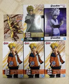NARUTO ハンター×ハンター　フィギュア　6点セット　キルア　ミナト　ボルト