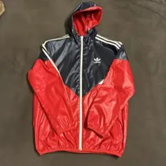 adidas ナイロンジャケット トレフォイル