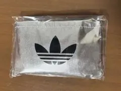 【韓国限定 】adidas エコバッグ シルバーのサムネイル