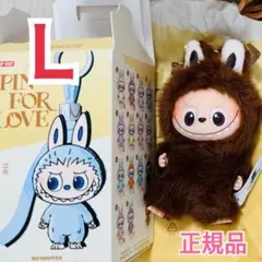 正規品 新作 LABUBU PIN FOR LOVE イニシャル 【Ｌ】