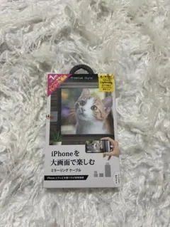 iPhoneとテレビを繋ぐケーブル