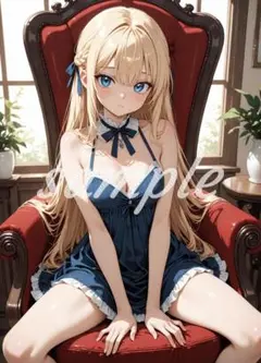 p-75[4K 高画質] A4 ポスター 美少女 美女 かわいい イラスト お尻