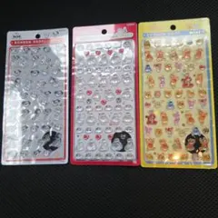 正規品　ボンボンドロップシールミニ　3枚セット