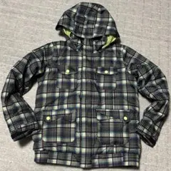 Burton チェック柄 スノーボードジャケット
