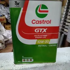 Castrol GTX 10W-30 エンジンオイル 4L - メルカリ