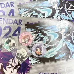 ブルーロック 凪 千切 くら寿司 カレンダー 缶バッジ