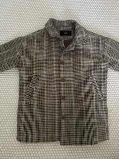 韓国子供服　ガンクラブチェック　コート　100