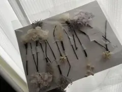 ヘアアクセサリー 髪飾り　ヘアセット　成人式　結婚式　結婚式前撮り