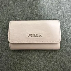 値下げ　FURLA キーケース ピンク