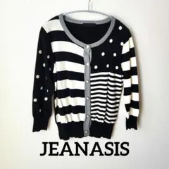 JEANASIS 長袖ニットカーディガン