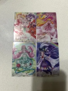 プリキュアウエハース 魔法使いプリキュア 4点セット