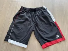 YONEX バドミントンパンツ Sサイズ 黒赤白