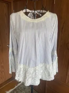 Zara バックリボンブラウス