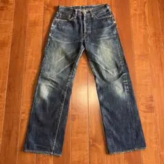 45rpm デニム　ジーンズ　日本製　セルビッジ　赤耳　ユニセックス