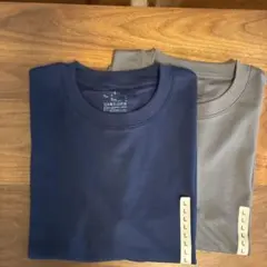 無印良品 涼感ＵＶカットクルーネックワイド半袖Ｔシャツ Ｌ枚2セット