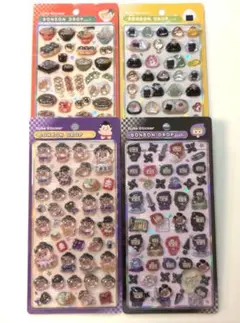 正規品ボンボンドロップシール和柄　クーリア　忍者　お相撲さん　日本食　おにぎり