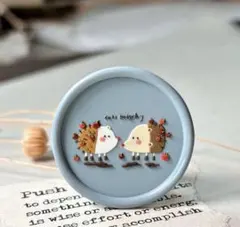 d54【ラスト1点】かわいい動物　シーリングスタンプ　スタンプヘッド　封蝋