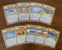 ラッキースタジアム全国8ヶ所プロモ/コンプリートセット ポケモンカード旧裏