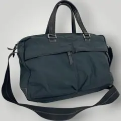 コーチ　ビジネスバッグ　2way ナイロン　レザー　ブリーフケース　coachのサムネイル