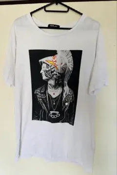 REPLAY リプレイ タトゥーマン Tシャツ グラフィック ロック Lのサムネイル