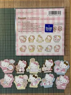 おすそ分け　ダイソー　サンリオフレークシールセット2種類
