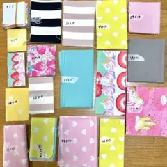 女の子向け はぎれセット カットクロス まとめ売り　パッチワーク 幼児入園入学