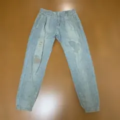 HELMUT LANG 90s ダメージデニム　サイズ2のサムネイル