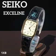 美品✨SEIKO エクセリーヌ 希少 オクタゴン ゴールド レディースウォッチ