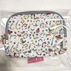 【完売】ハイジ・フェイラー・ガーデン メイクポーチ（ライトグレー）限定品