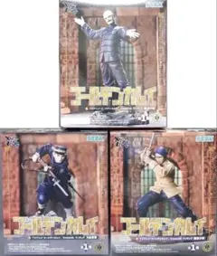ゴールデンカムイ XrossLinkフィギュア 3種　新品未開封品
