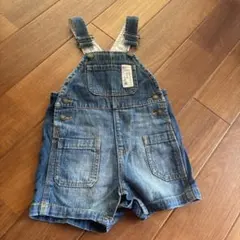 JUNK STORE デニム　サロペット　ショートオール　オーバーオール